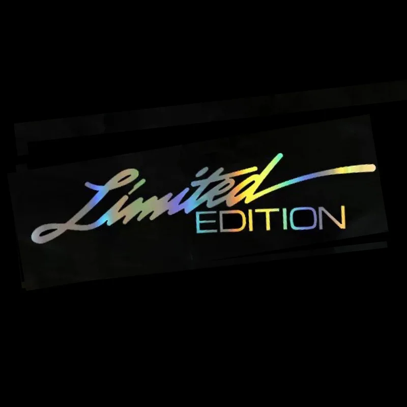 16*4 см креативные автомобильные наклейки LIMITED EDITION английский для Peugeot 206 207 208 301 307