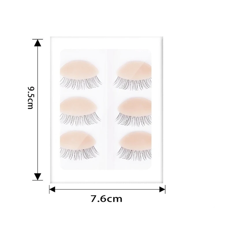 

Replaceable Silicone Patch Eyelash Training Dummy