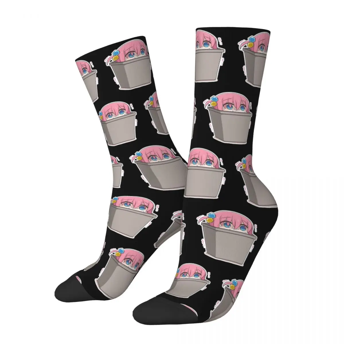 

Bocchi The Rock Hitori Gotou Stuff Socks Cozy Skateboard Long Socks Warm for Womens Small Gifts