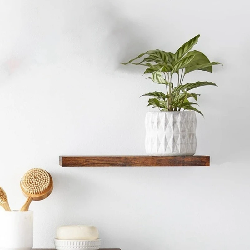 1 шт. современные плавающие полки толщиной 0 98 дюйма для стен широкие из сосновой