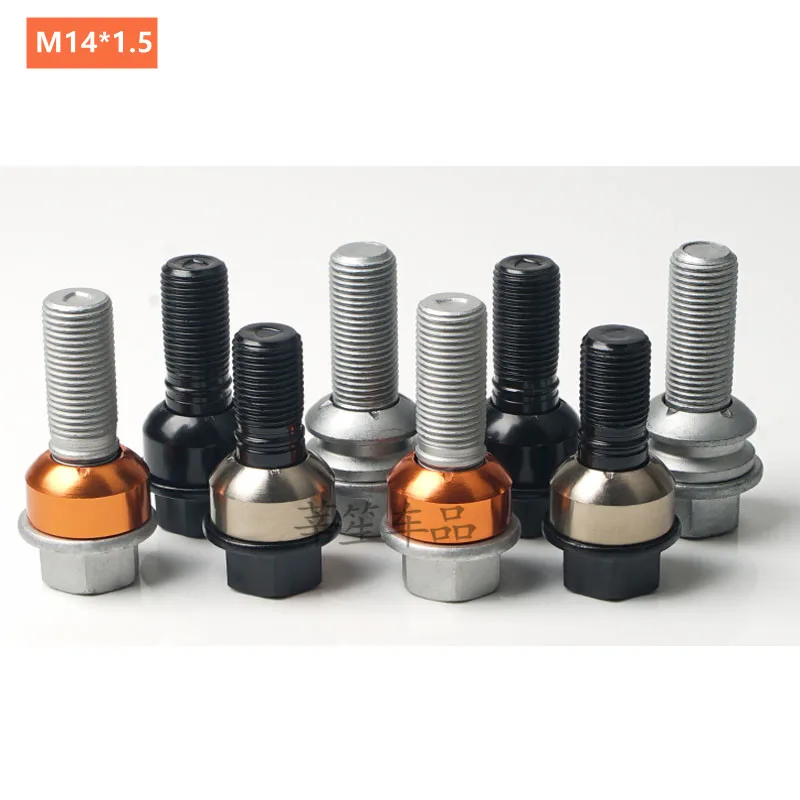 

Car M14*1.5 Tire Strengthen Screw Wheel Bolts for Audi Q7 Volkswagen forTouareg Porsche Cayenne Replacement