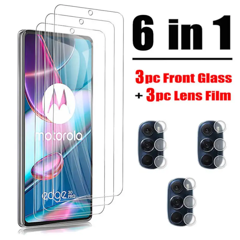 

Стеклянный объектив задней камеры для Motorola Edge 30 Pro, протектор экрана 3D, полная проклейка для Moto rola Edge30 30Pro, защитное стекло