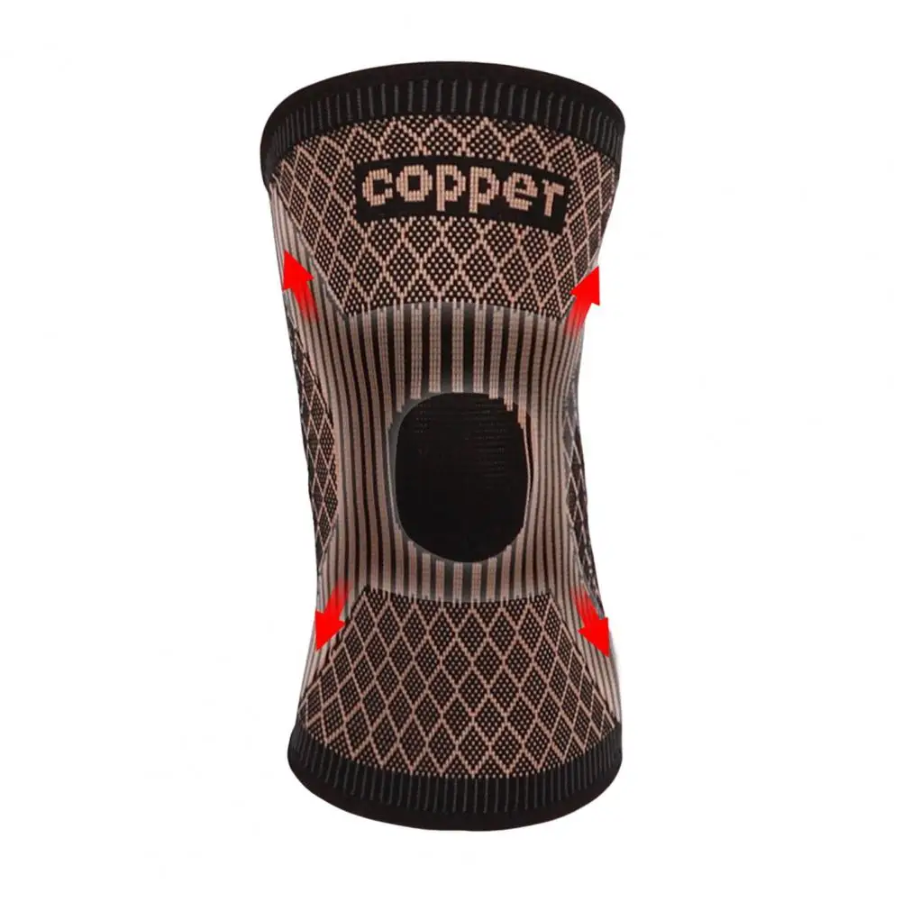 

Knee Protector 1Pc Flexible Knitting Reusable Women Men Knee Pain Brace for Meniscus Tear