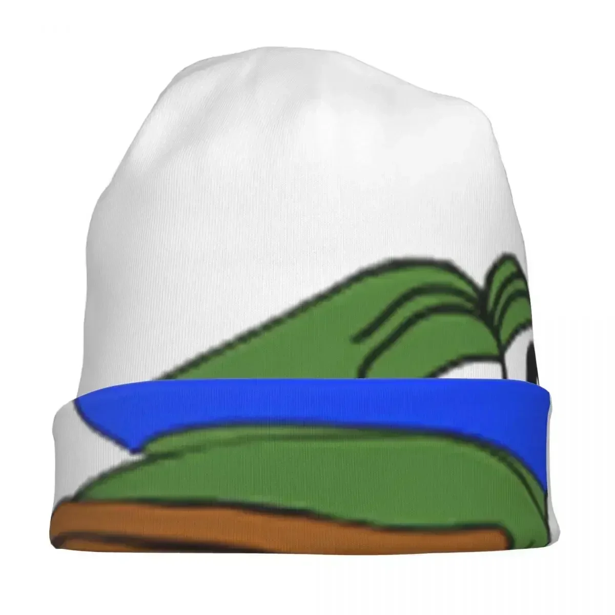 Теплая вязаная шапка Pepe The Frog Sadge модная шапочка осенне-зимние уличные шапки для