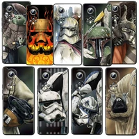 star wars robot cool for honor 60 50 30 20 20s 10x lite pro plus 5g magic3 play5 5t tpu soft silicone black phone case fundas
