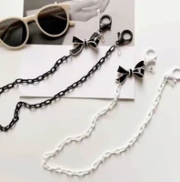 fashion glasses chain anti lost mask lanyard lovely bow knot charm sunglasses strap holder neck cord eyewear jewelry gift
