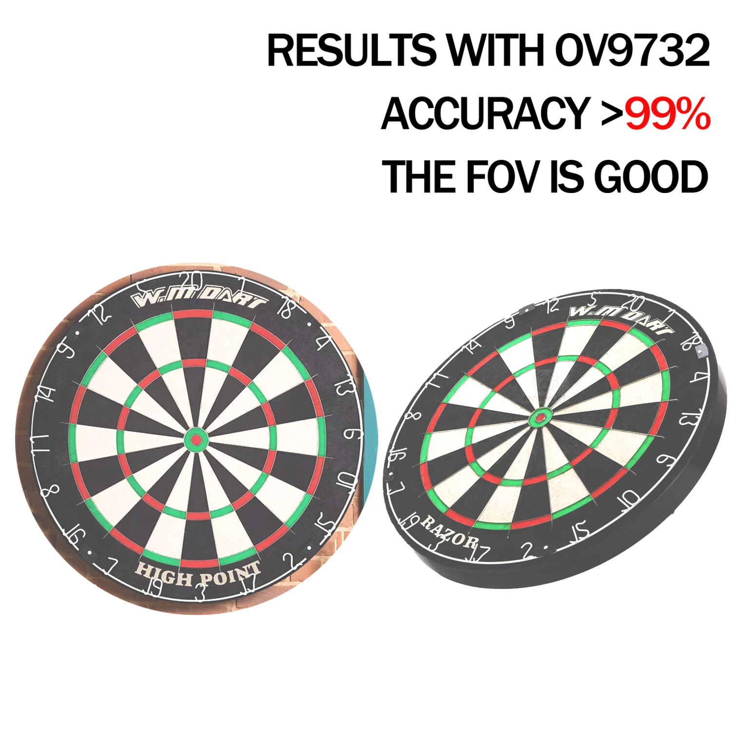 Фото 3Pcs IMX179/OV2735/OV9732 USB модуль камеры 100 ° 30FPS без искажений совместимый для Autodarts.io Win Mac Linux Raspberry №2