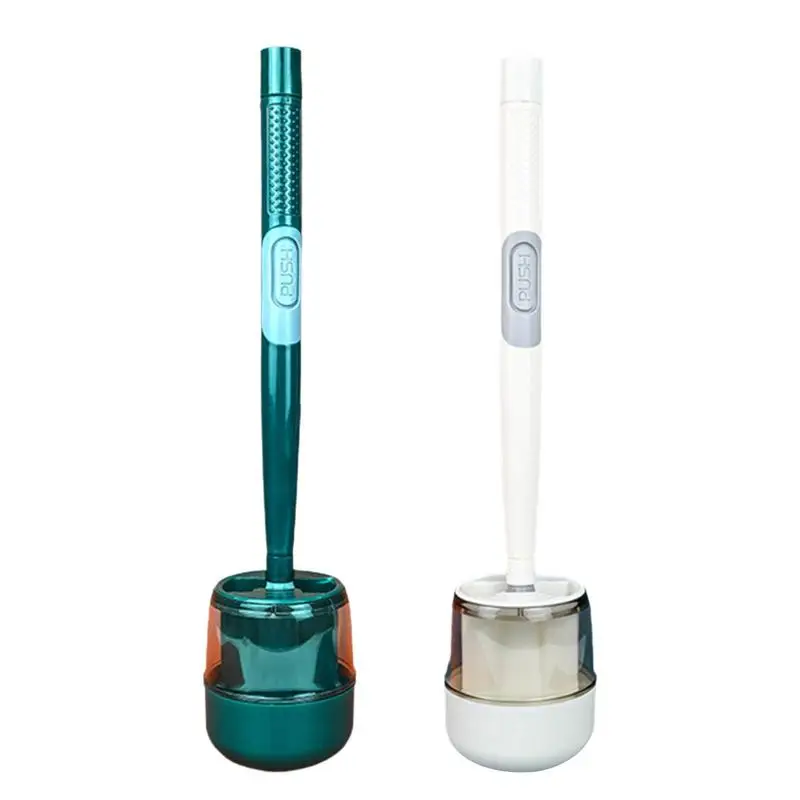 

Flex Scrub Silicone Toilet Brush Hygienic Flexible Bristles Non Scratch Durable Bathroom Cleaning Tool Toilet Bowl Protection