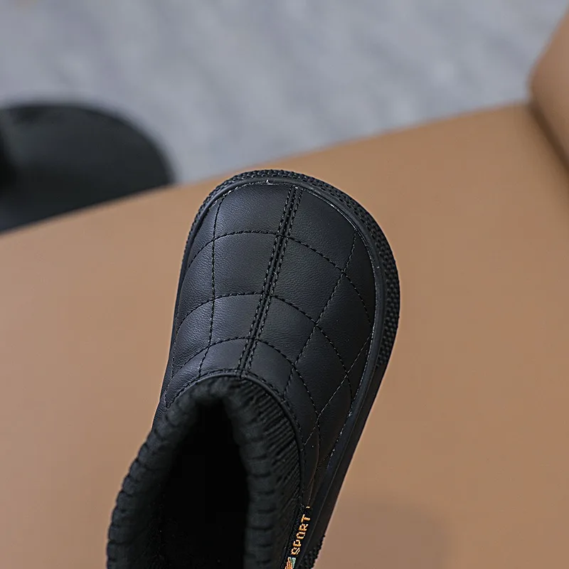 Осенне-зимние зимние сапоги для маленьких девочек и мальчиков детская