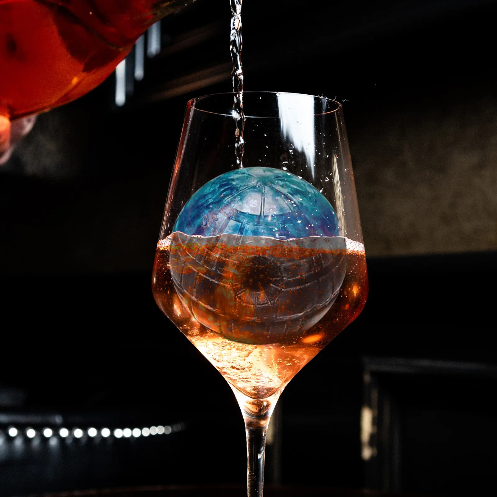 Круглая ледяная форма Забавные Войны Звезда смерти силиконовые подносы для