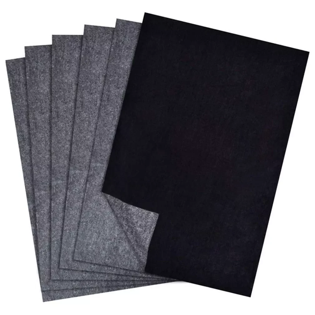 

50pcs A4 Carbon Paper Black Legible Graphite Transfer Tracing Painting Reusable Art Surfaces Copy Paper