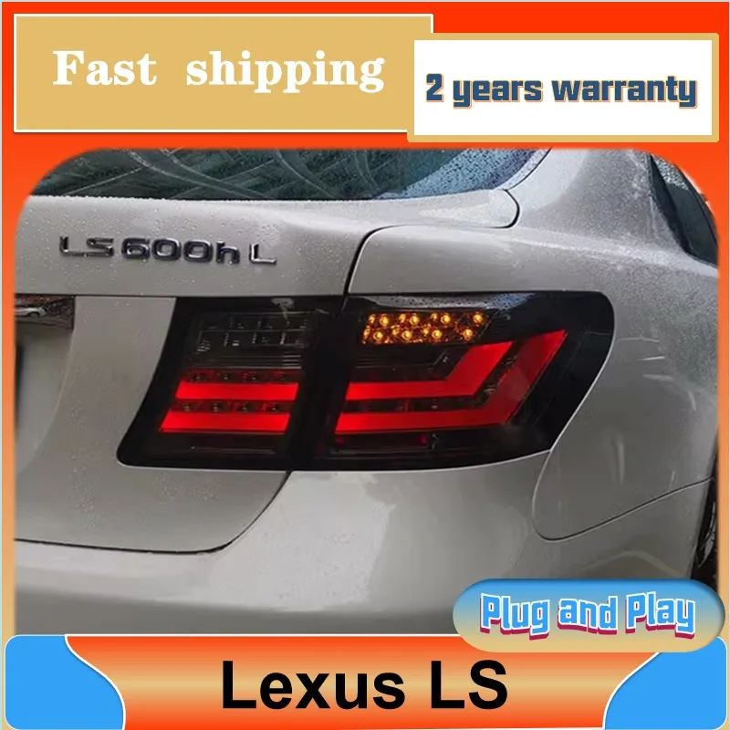 Автостайлинг для Lexus LS460 задний фонарь 2006-2009 LS400 LS430 LS500 LS600 DRL противотуманный