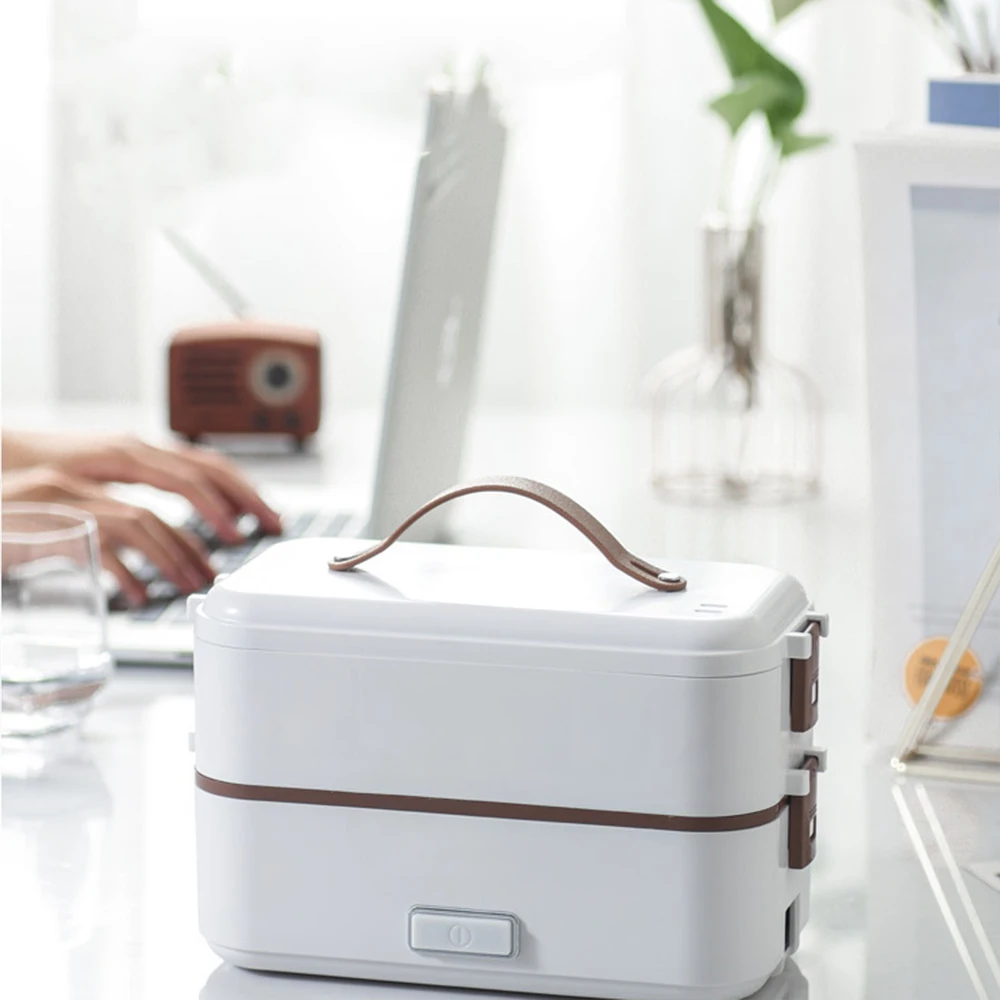Портативный штепсельный Электрический Ланч-бокс контейнер для отопления и