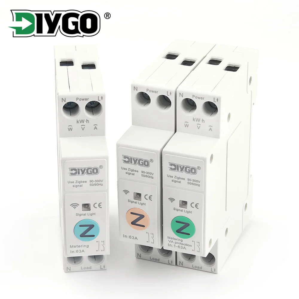 

DIY GO Умный выключатель 63A 1P+N