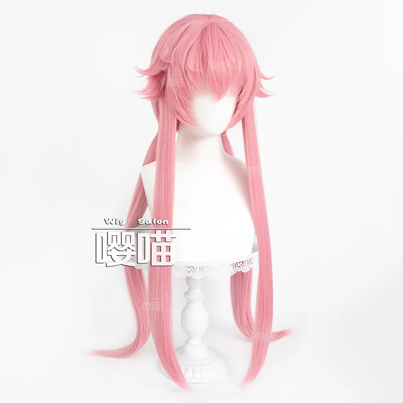 Аниме Парик Дневника будущего Yuno Gasai Синтетические парики Термостойкие волосы