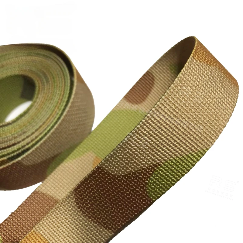 

Австралийская Камуфляжная Лента длиной 5 метров, тактический ремешок для самостоятельной сборки, наплечный ремень, ремень для багажа, лента из полиэстера, Ширина 25 см