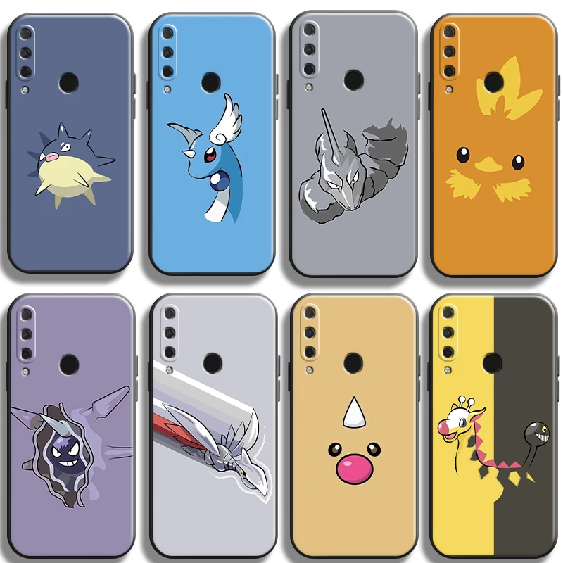 

Pokémon Bandai Anime Phone Case For HUAWEI Honor 8X 9X 9 Lite 10 10X Lite 10i 9A Unisex Protective TPU Carcasa Liquid Silicon