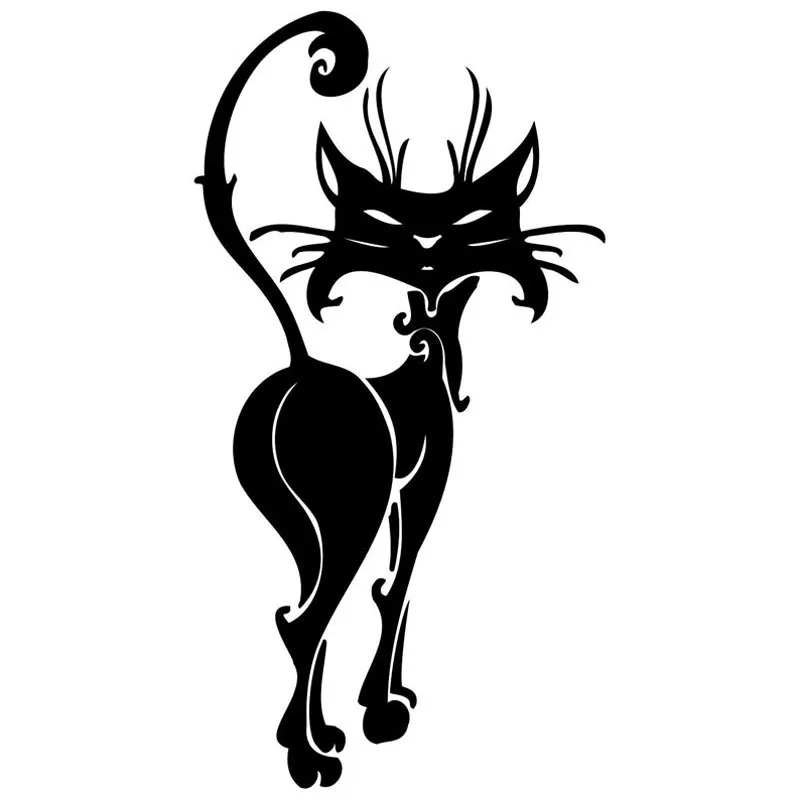 

18cm*9.5cm Creativity Car Sticker Creative Beautiful Pet Cat Automobiles Motorcycles Exterior Accessories Waterproof Decals