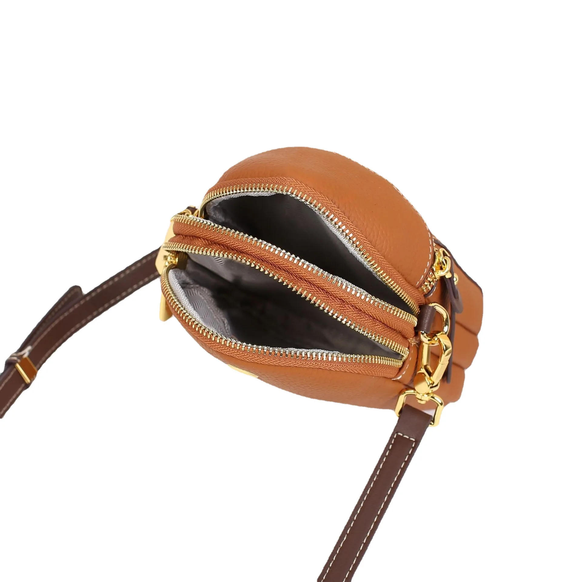 Genuine Leather Women's Crossbody Shoulder Bag Women Cross Body Messenger Satchel Small Cute Kawaii Bags for Ladies Cell Phone