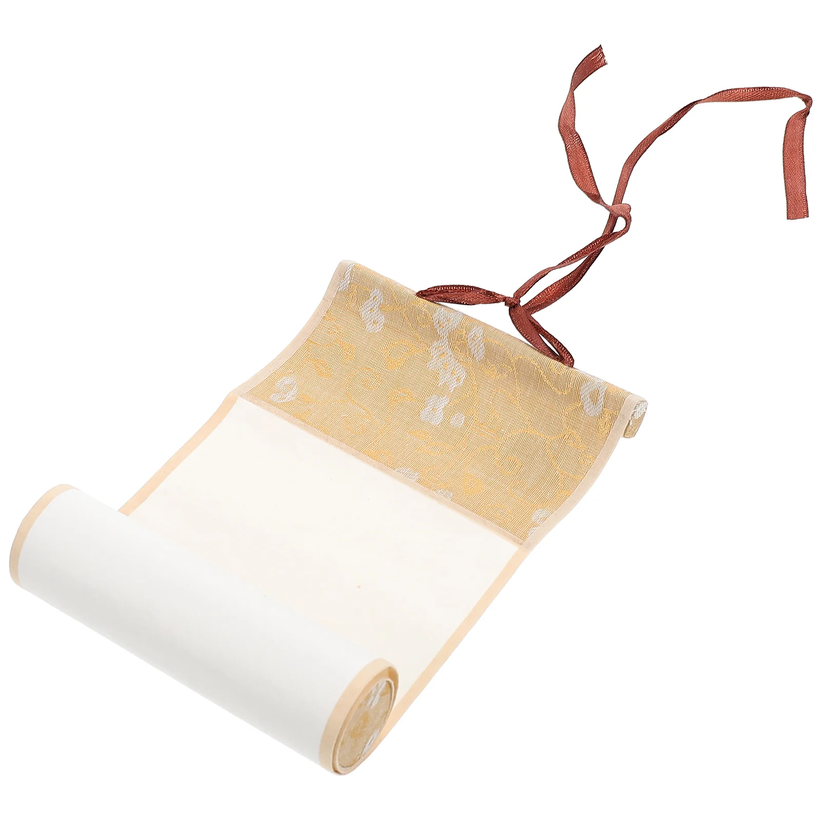 Blank Rice Paper Scroll Office Decor Parchment for Writing The Fabric Home Calligraphy