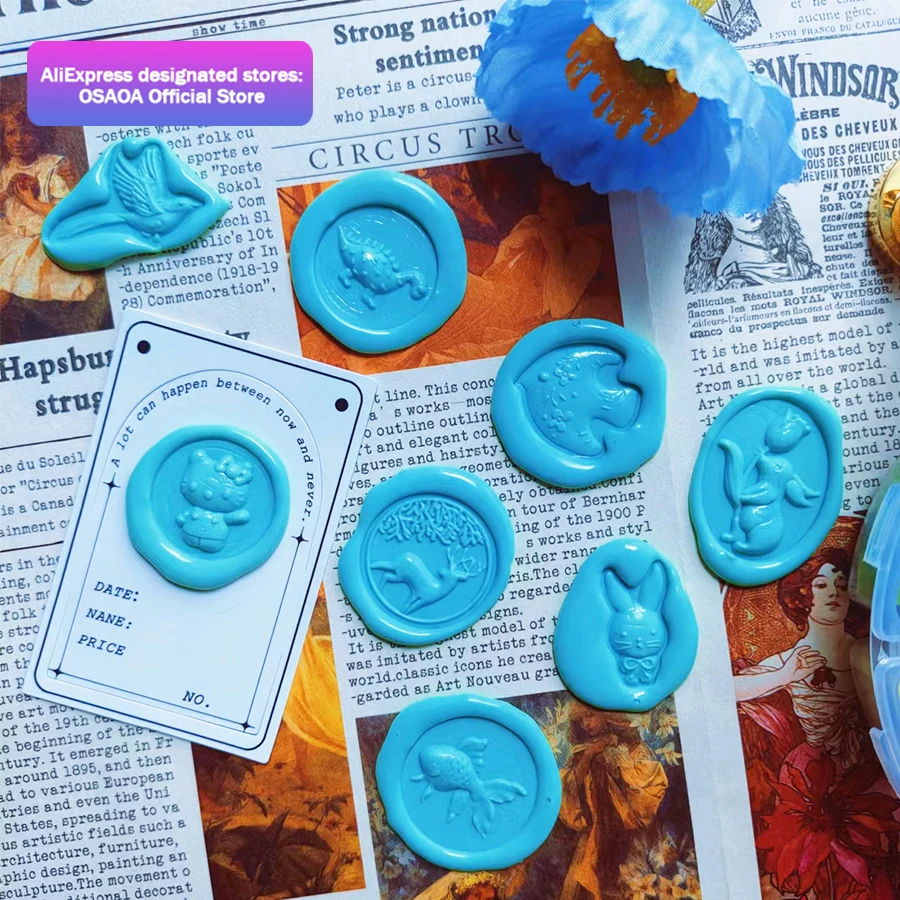

Wax Seal Stamp 3D Embossed Animal Rabbit Sealing Relief 3D For Scrapbooking Material Cards Envelopes Holiday Gifts R0042302