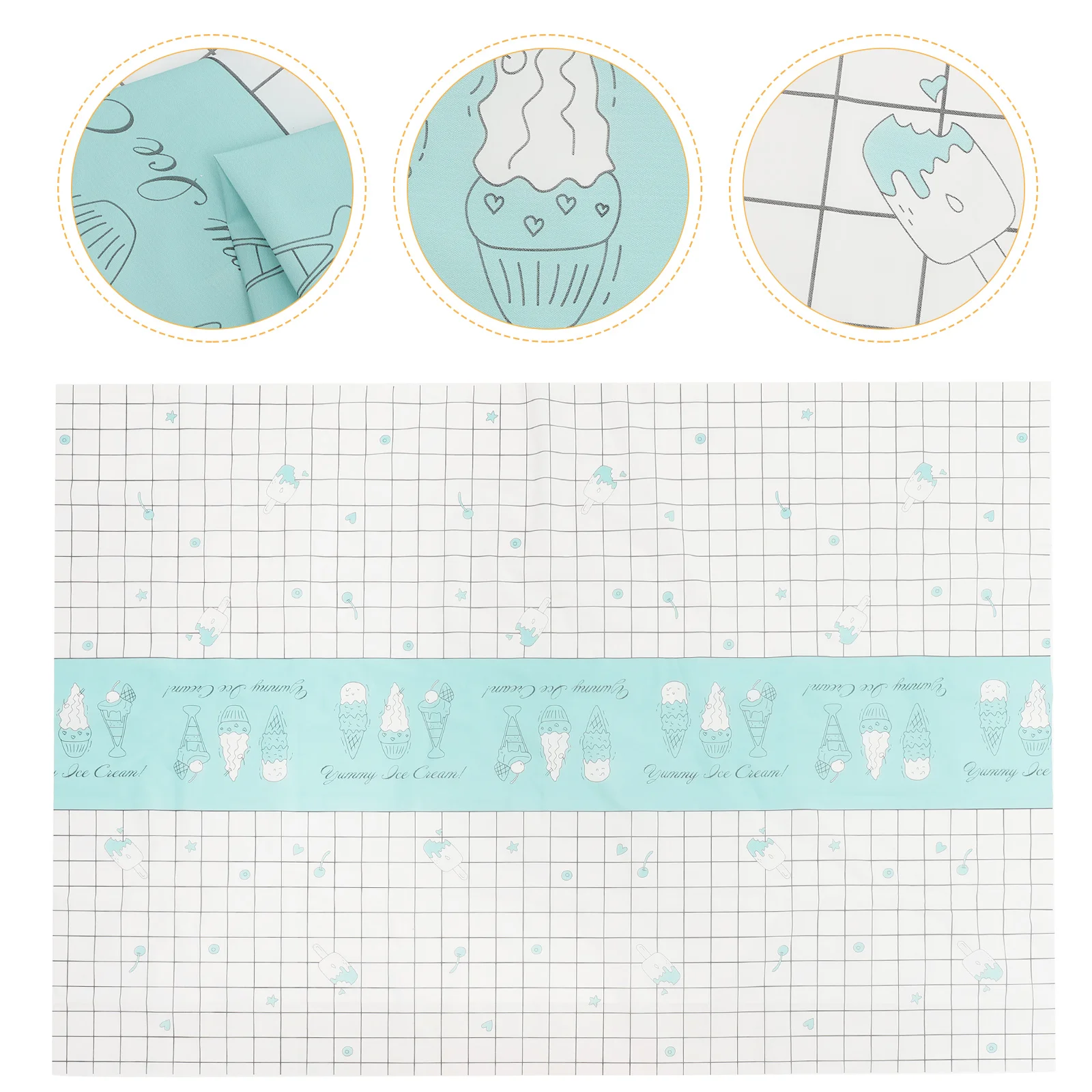 

Table Tablecloths Party Decal Protector Easter Proof Spring Water Cloths Indoor Cloth Grease Favors Wipeable Cover Pvc