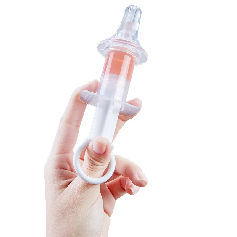 

Feed Medication Utensil Silicone Nipple Type Children Infants Drinking Water Choke Proof Syringe Baby 1-3 Years Old
