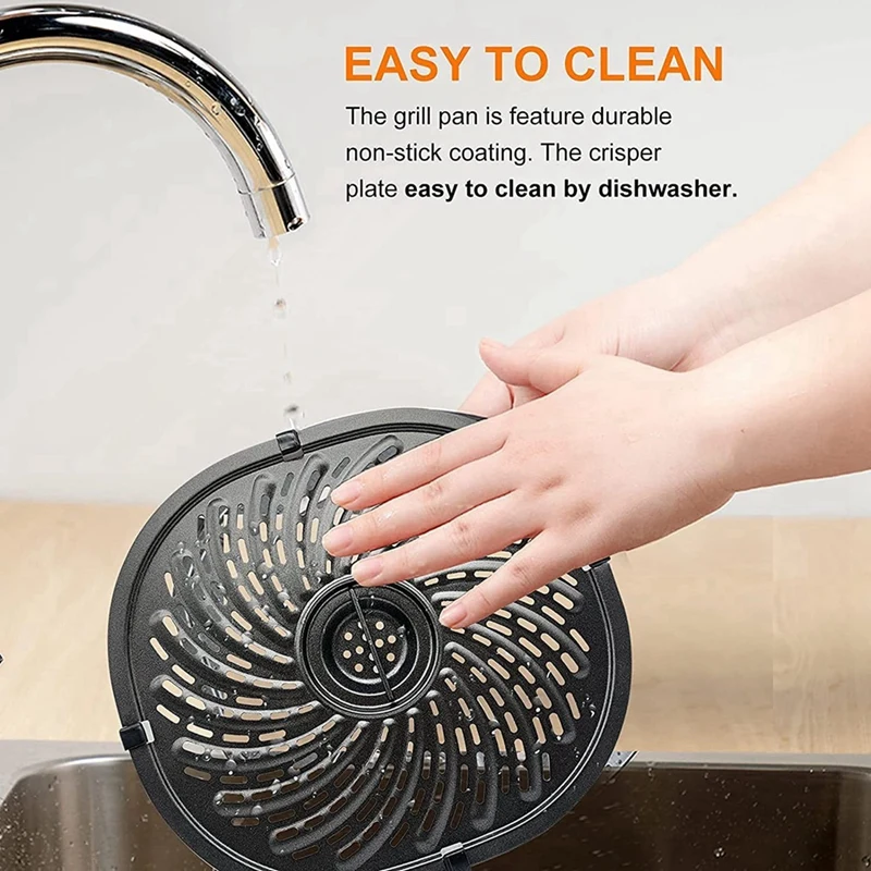 Сменная сковорода-гриль для аэрофритюрницы подходит аэрофритюрниц Power Dash Chefman