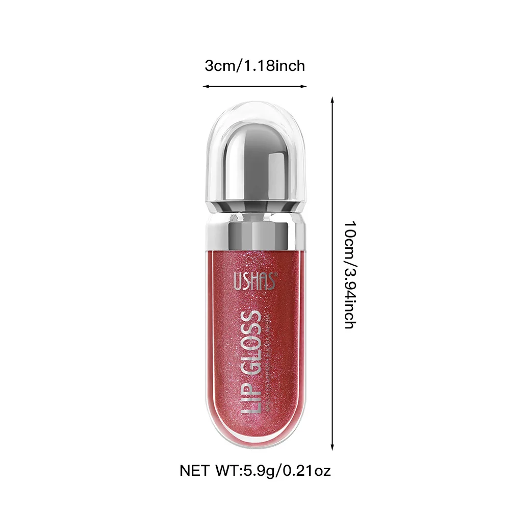Pearl Liquid Lipstick Long-lasting Non-stick Cup Waterproof Mirror Fine Flash Lip Gloss Moisturize Glaze Maquiagem Makeup