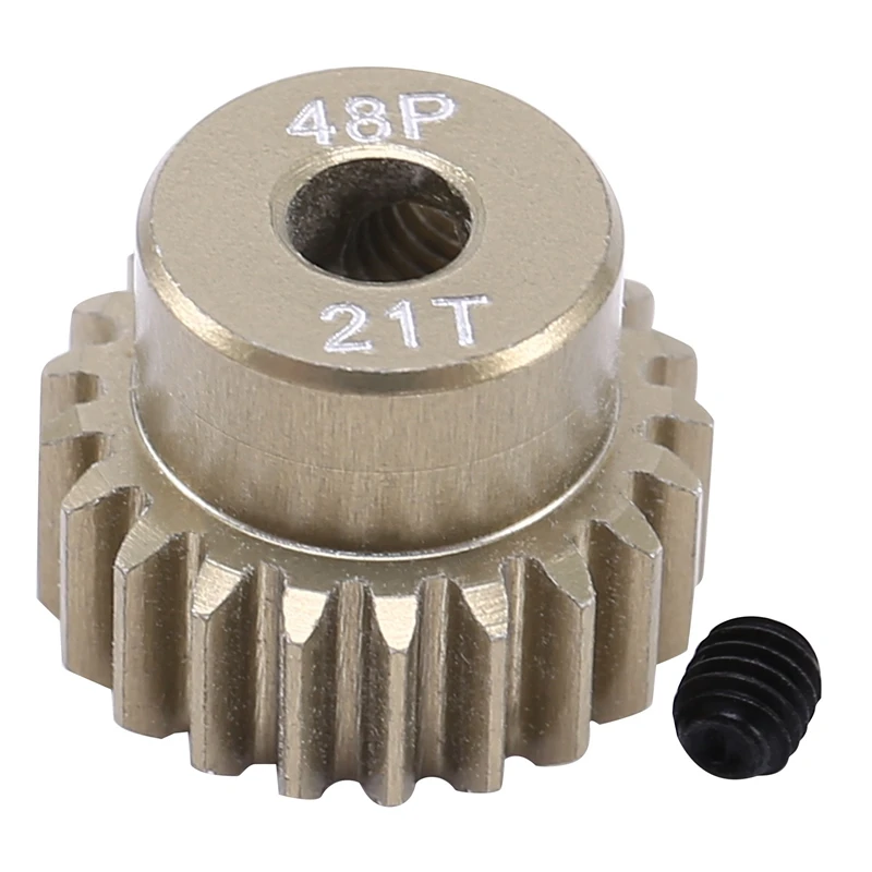 

Лидер продаж, Шестерня двигателя 48DP 3,175 мм для щеточного двигателя радиоуправляемого автомобиля