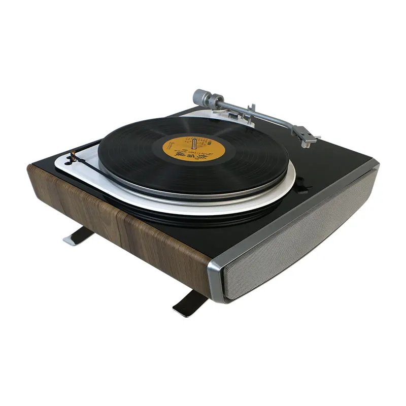 

Blue-tooth, built in 2 Way speaker Digital tuning FM Radio and 3-Speed turntable Vinyl record player
