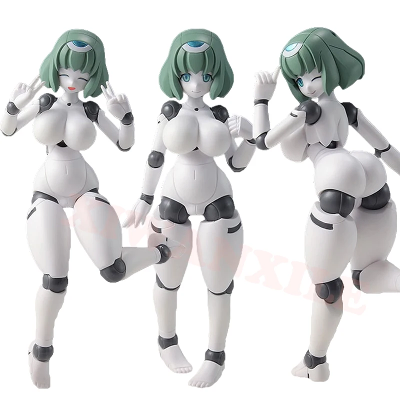 

13cm Polynian FLL Janna Anime Girl Figure Robot Neoanthropinae Polynian Action Figure Adult Collectible Model Doll Toys