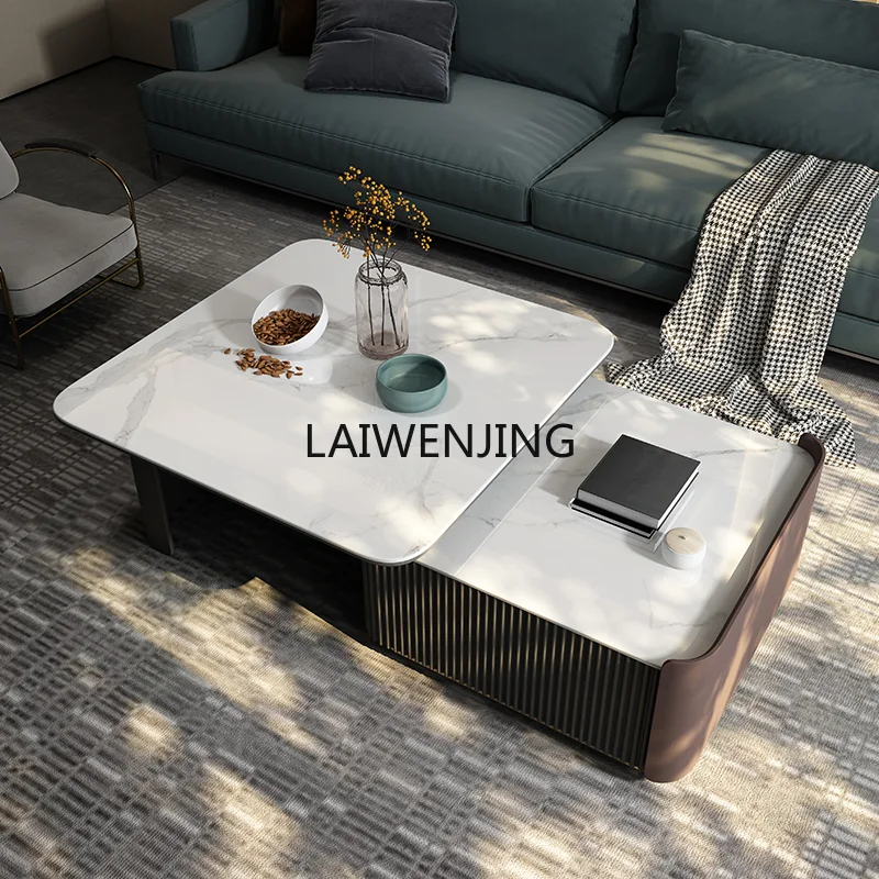 Квадратный журнальный столик SGF для гостиной простой Телескопический креативный