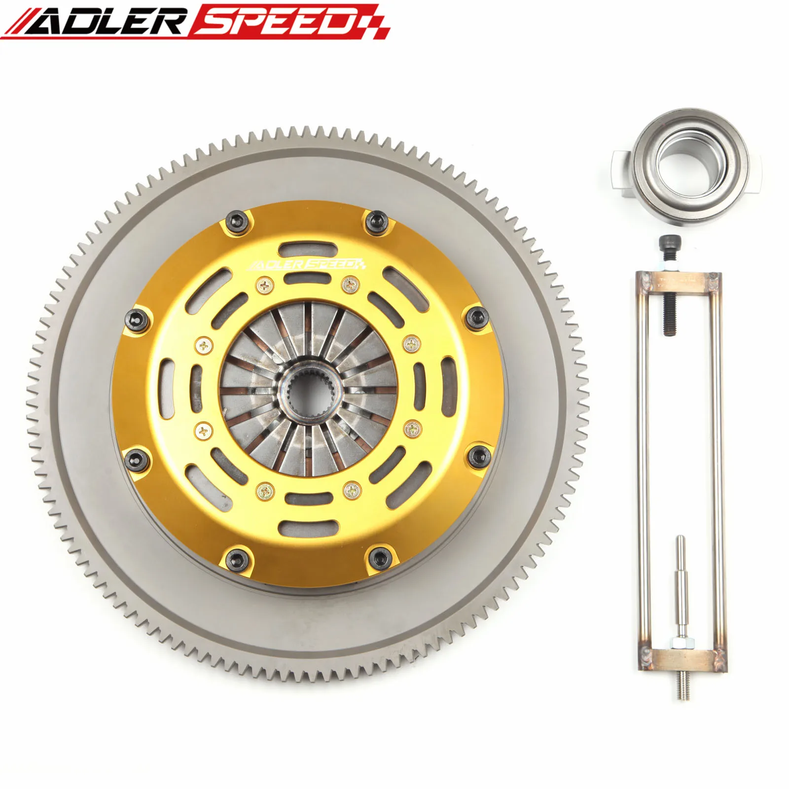 Комплект сцепления ADLERSPEED Racing Twin Disc Standard WT для 08-14 Mitsubishi Lancer EVO X 4B11T