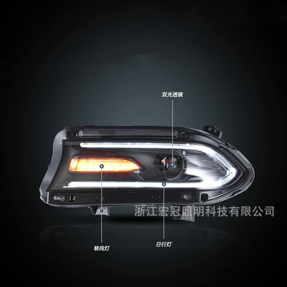 Автомобильный задний фонарь для DODGE CHARGER 2015-UP Streamer указатель поворота тормоз