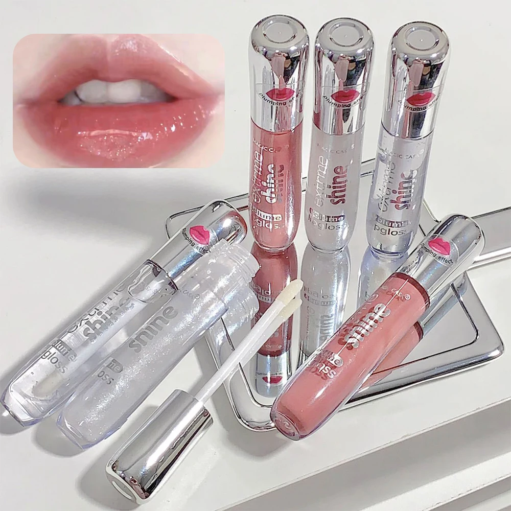 

3 Colors Mirror Pearl Diamond Lip Gloss Waterproof Lasting Moisturizing Lipstick Shine Glitter Lip Gloss Makeup Cosmetics