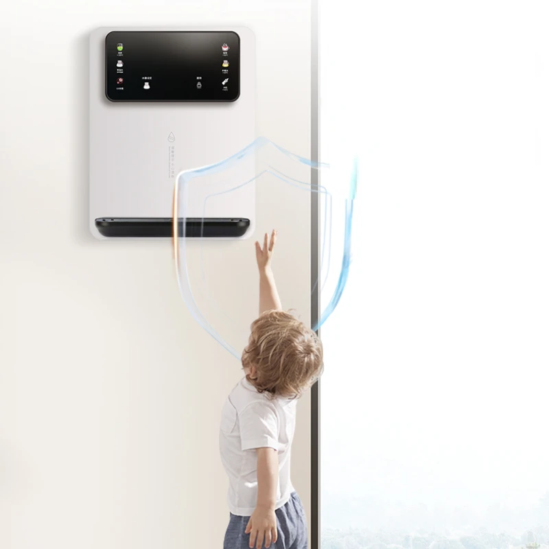 Быстронагревающийся настенный диспенсер для воды с цветным экраном и