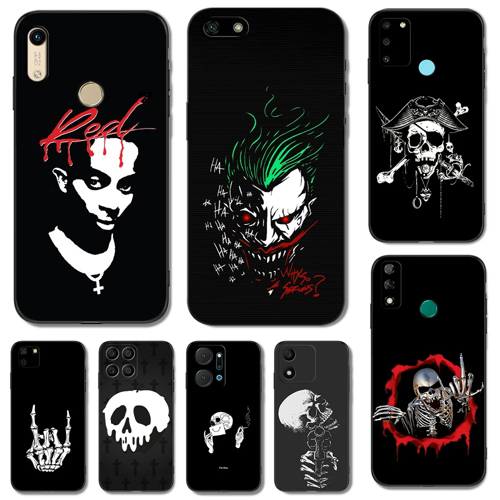 Черный чехол из ТПУ для Huawei NOVA 11i 10se PLUS P20Lite P30 Lite Pro P40 LITE E P Smart 2020 с маской на пальцах