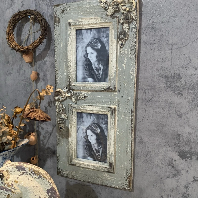 Ретро Многоуровневое выветриваемое двойное искусственное украшение для стен из