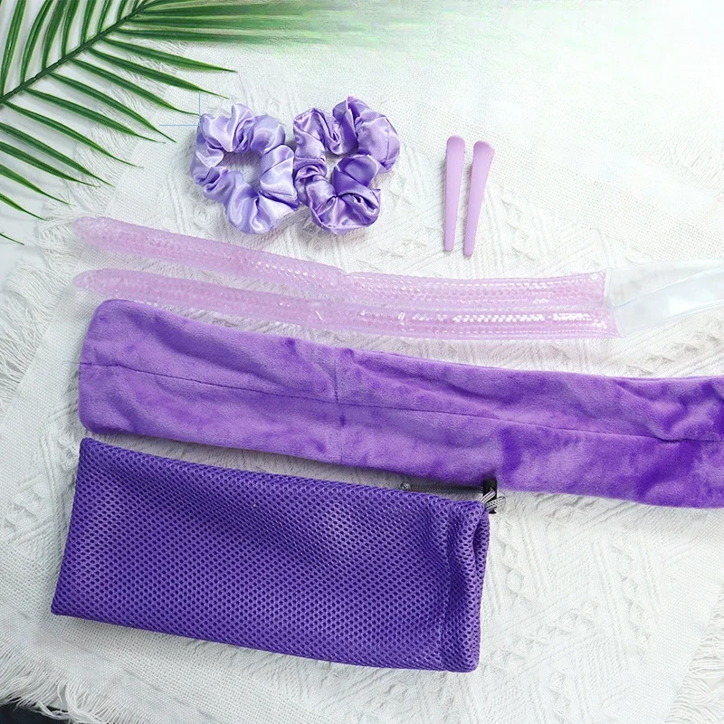 Волшебный гельCurler для волос с гелевыми бусинами повязка на голову без сердца