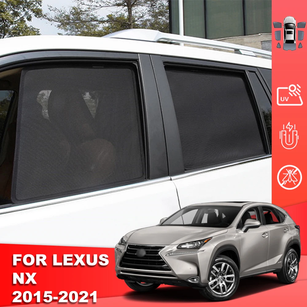Для Lexus NX 300h AZ10 2014-2021 магнитный автомобильный солнцезащитный козырек переднее