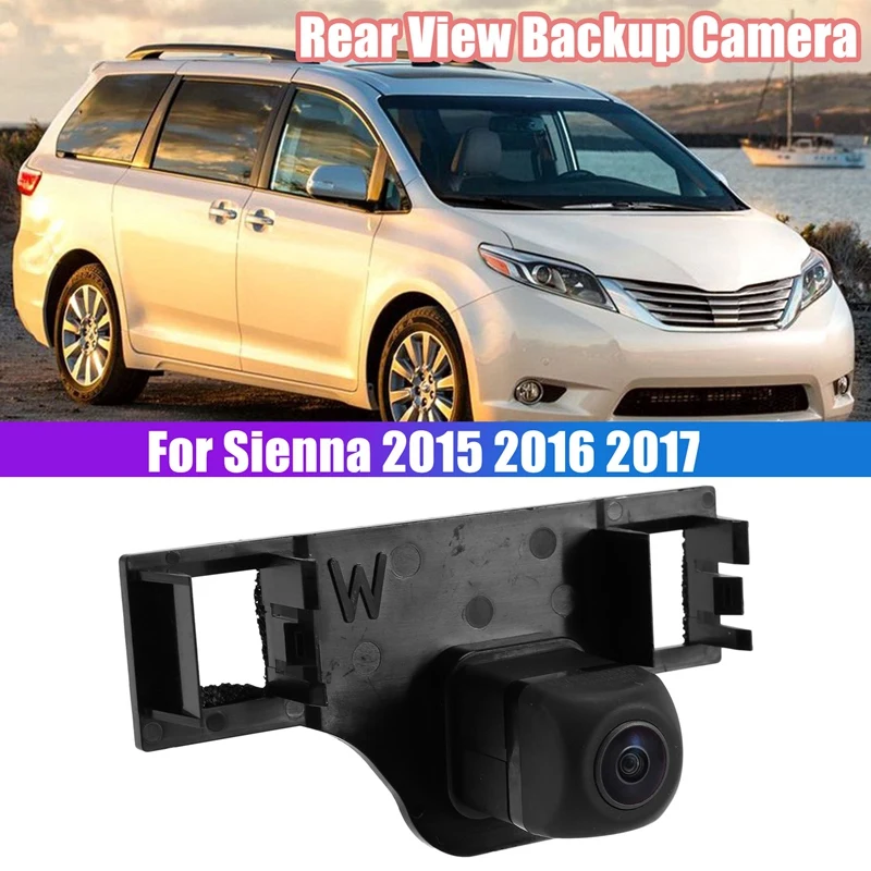 

Для Toyota Sienna 2015 2016 2017 Автомобильная камера заднего вида, камера заднего вида для помощи при парковке, резервная камера 86790-08030