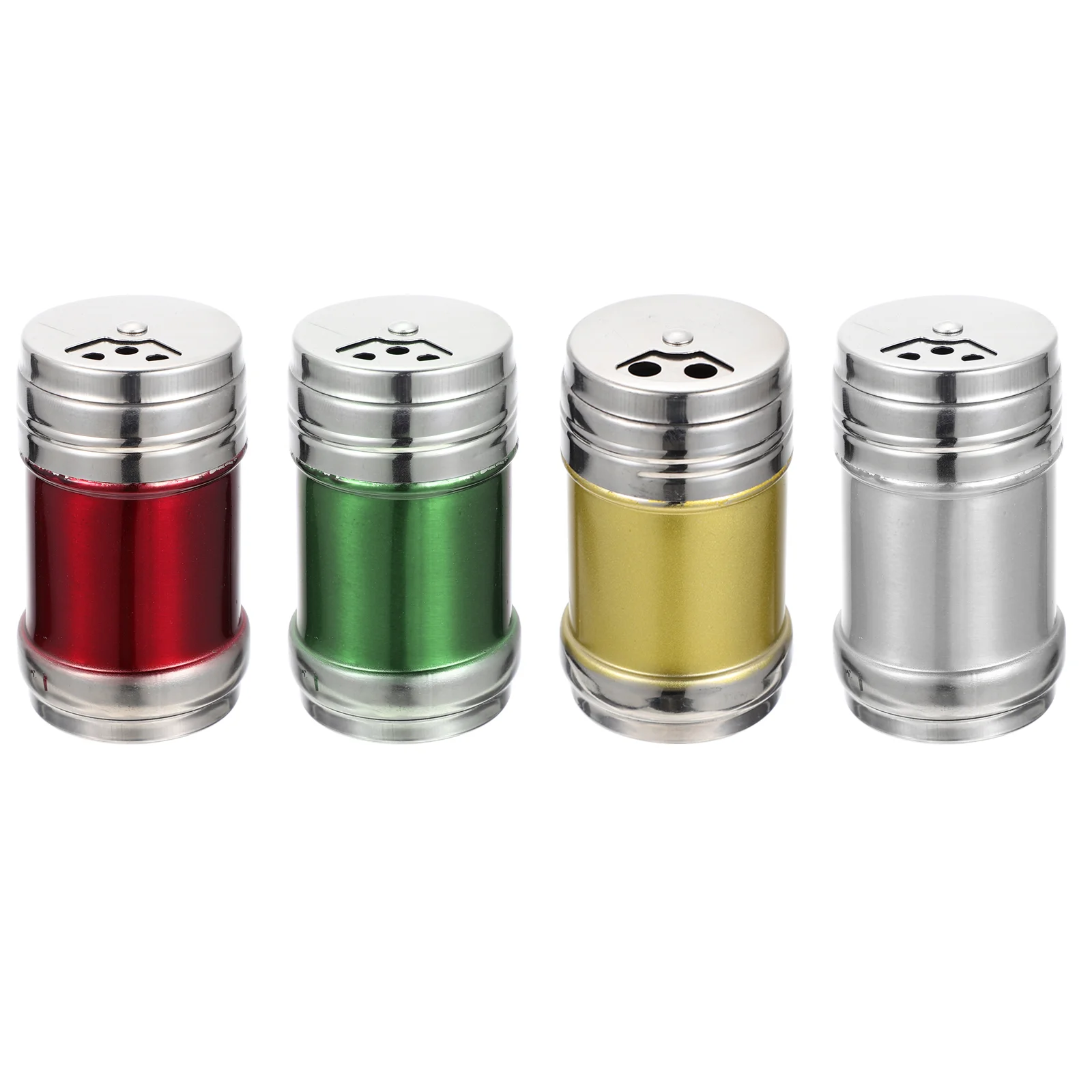 

Seasoning Jar Shaker Salt Pepper Canister Kitchen Sugar Condiment Elegantes Cocina Para Saleros Shakers Metal Mill Container Pot