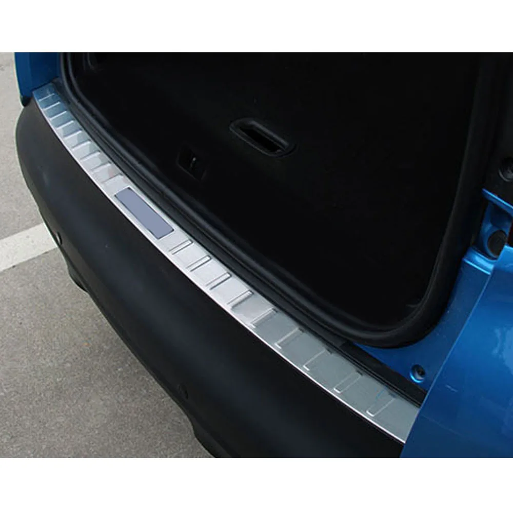 Для Renault Captur Kaptur 2015 2016 2017 Автомобильная внешняя панель заднего бампера Накладка