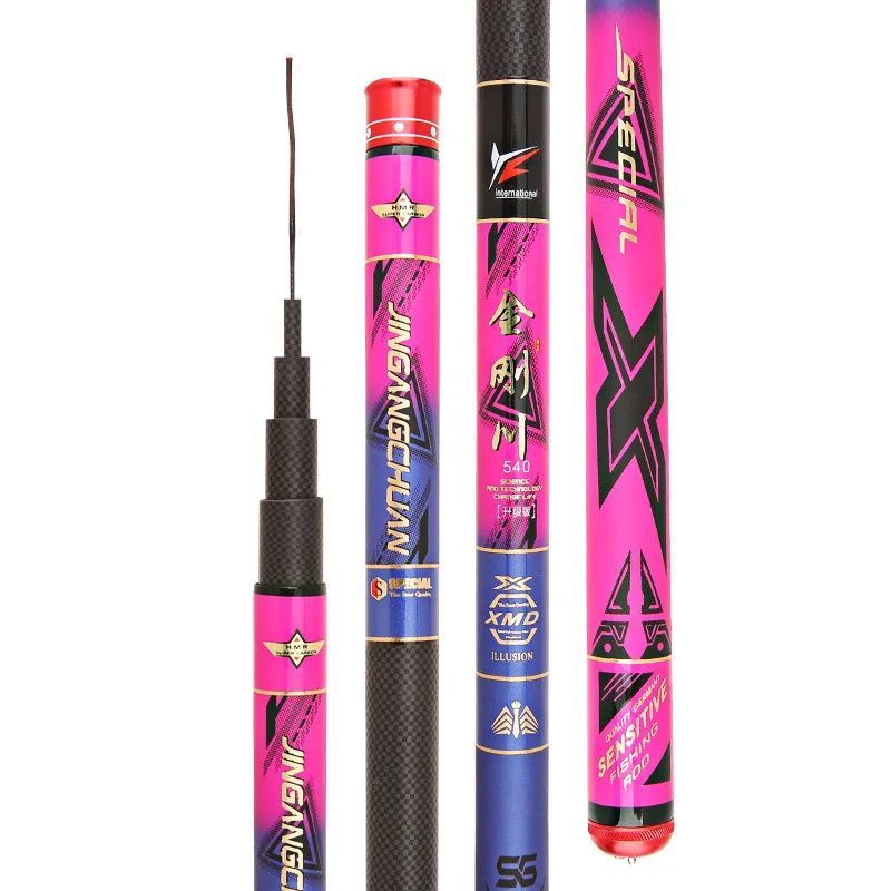 Удочка для форели Спиннинг рыбалки телескопическая удочка ловли карпа речной