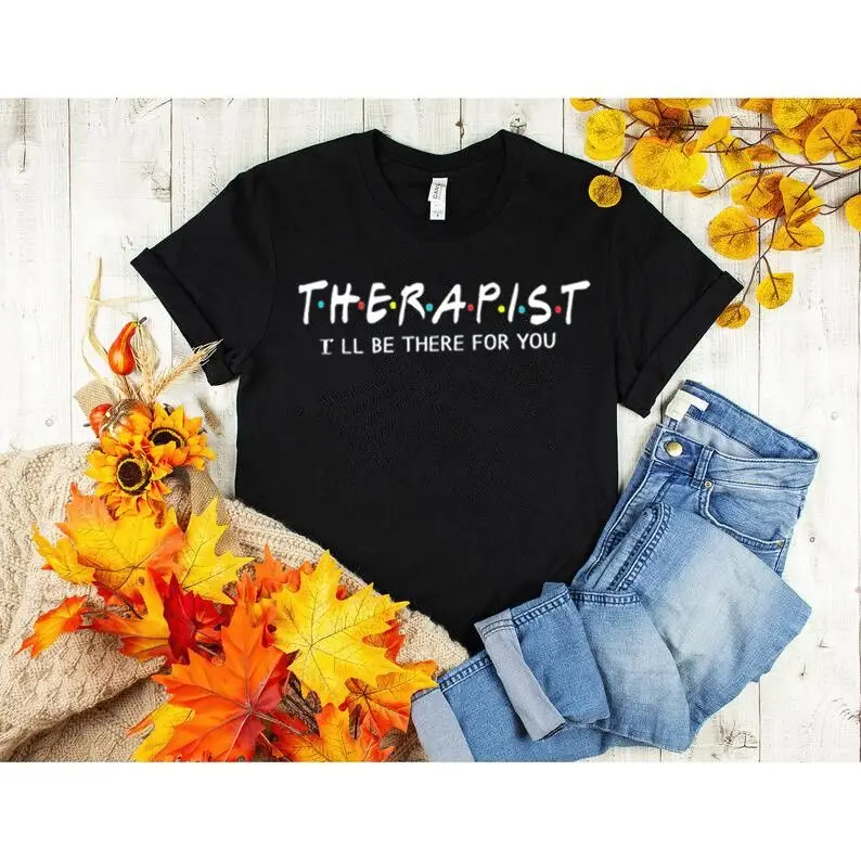 

Therapist counselor teacher Occupational Therapy shirt Women's Short Sleeve Tees Cotton O Neck Female Clothing Plus Size Casual