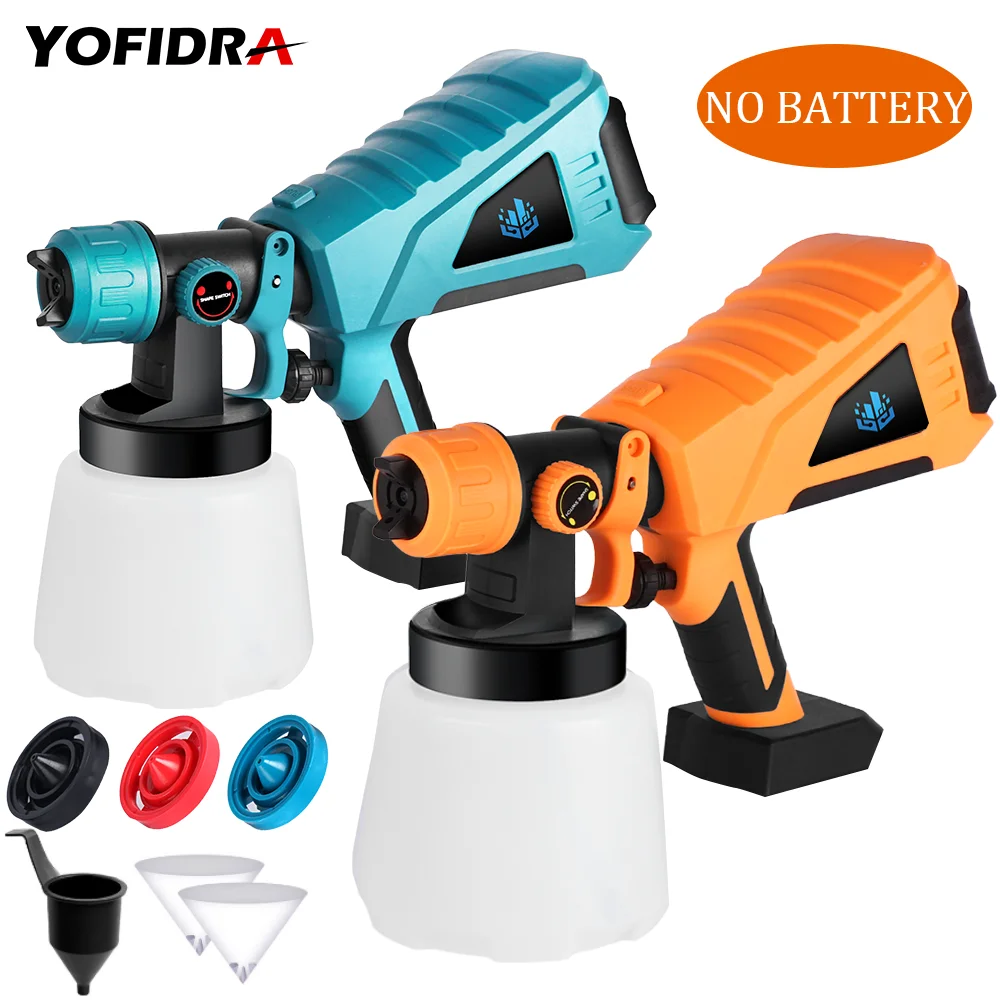 Пистолет-распылитель Yofidra с 3 насадками 21 в 1000 мл | Инструменты
