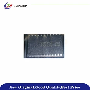 1Pcs New Original IS61WV3216BLL-12TLI SRAM - Asynchronous Memory IC 512Kbit Parallel 12 ns 44-TSOP II