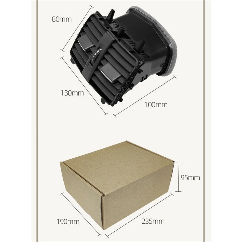 

Parts A/C Outlet Air Vent Fittings For Benz B-Class-W246 GLA-X156 Rear Center Console Replacement 1PC Accessories