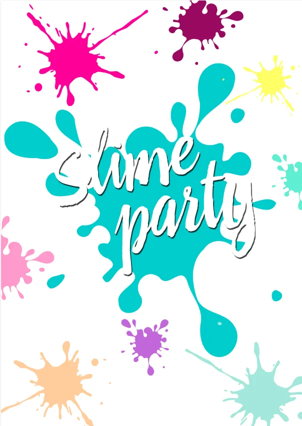 5X7 футов красивый абстрактный цветной слайм Белая стена пользовательский фото